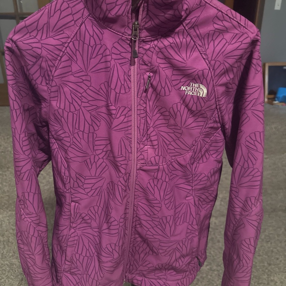 The North Face Purple Softshell Jacket